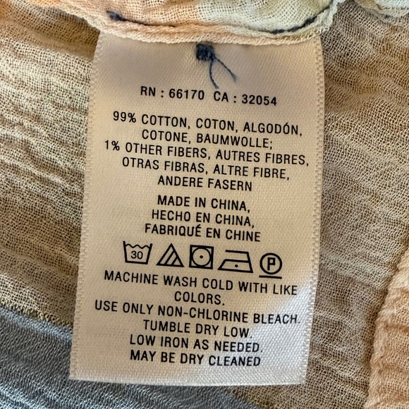 EUC - Anthropologie Holding Horses Plaid Midi Button Up Tank Top 2 - Picture 7 of 8